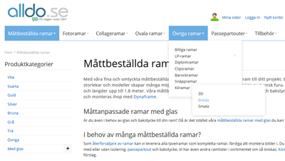 Nu ännu enklare att hitta med nya kategorier Nu ännu enklare att hitta med nya kategorier